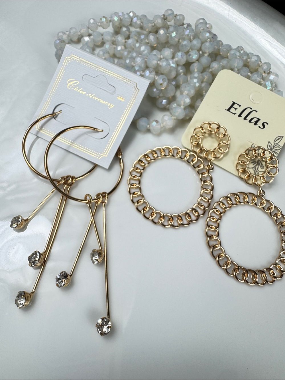 2 Pairs Earrings LOT